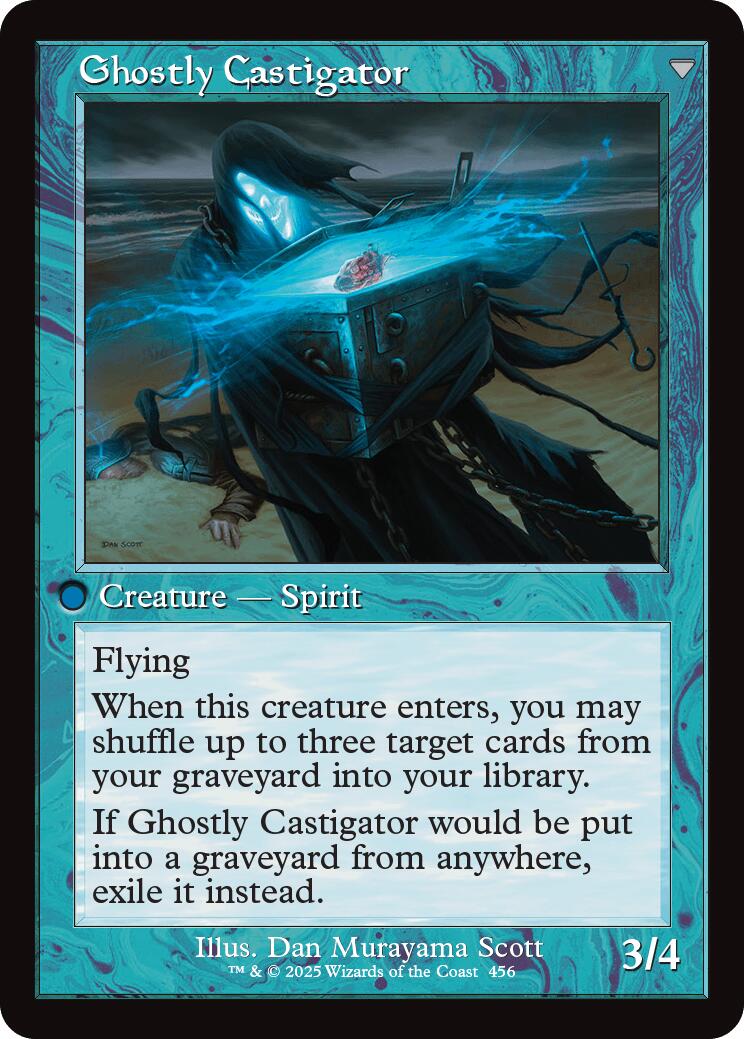 Covetous Castaway // Ghostly Castigator (Retro Frame) [Innistrad Remastered] | Grognard Games