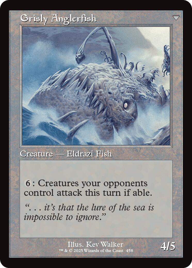 Grizzled Angler // Grisly Anglerfish (Retro Frame) [Innistrad Remastered] | Grognard Games