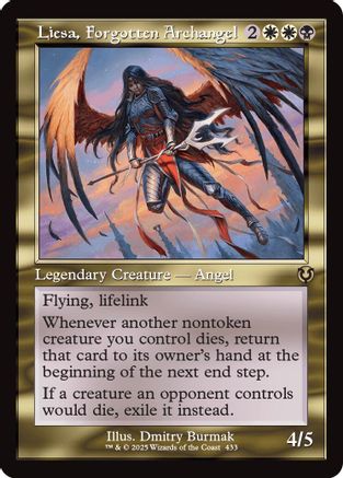 Liesa, Forgotten Archangel (Retro Frame) (INR-433) - Innistrad Remastered Foil | Grognard Games