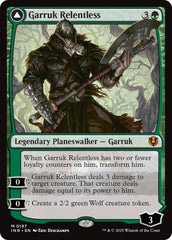 Garruk Relentless // Garruk, the Veil-Cursed [Innistrad Remastered] | Grognard Games