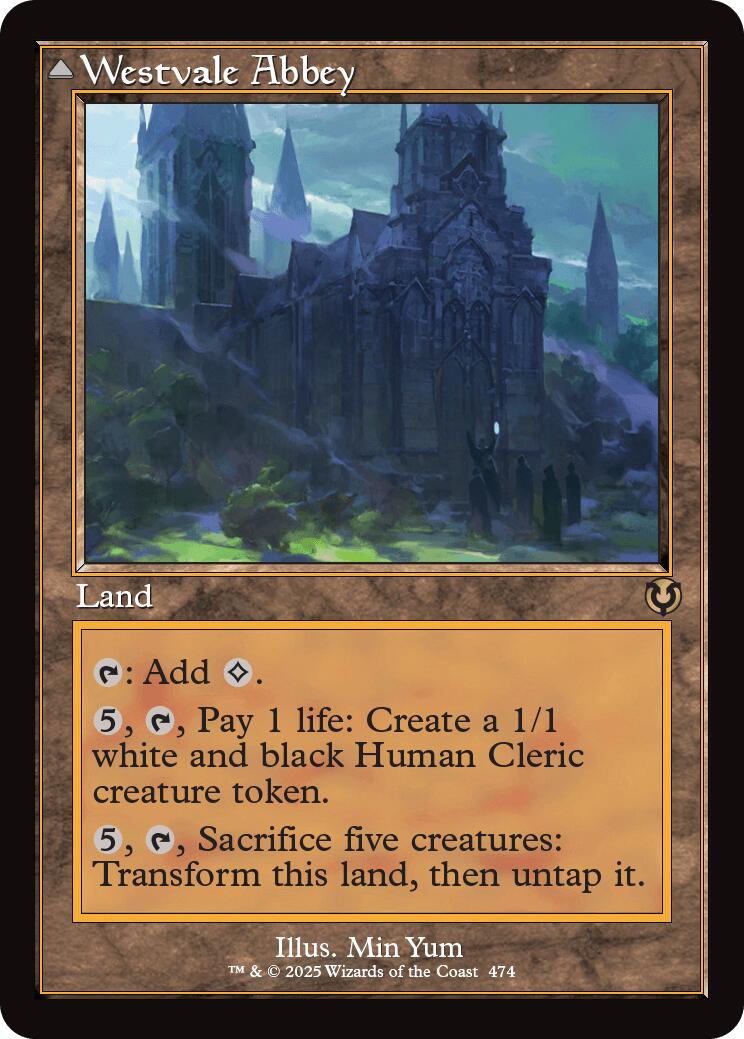 Westvale Abbey // Ormendahl, Profane Prince (Retro Frame) [Innistrad Remastered] | Grognard Games