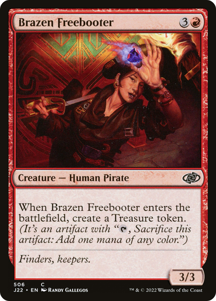 Brazen Freebooter [Jumpstart 2022] | Grognard Games