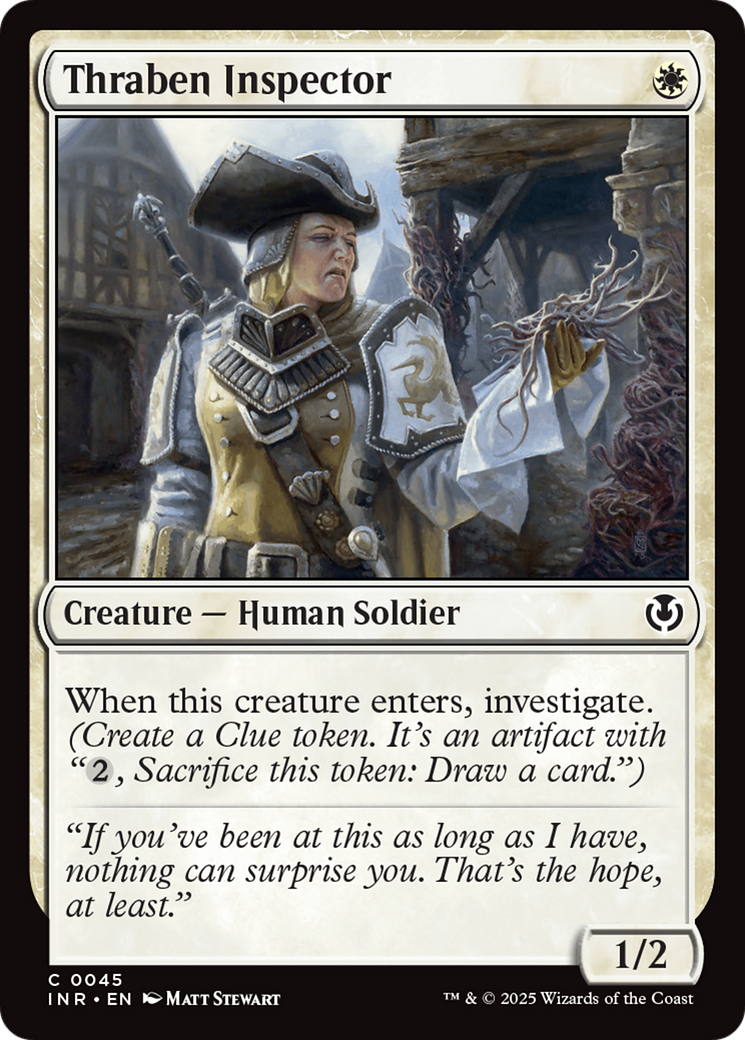 Thraben Inspector [Innistrad Remastered] | Grognard Games