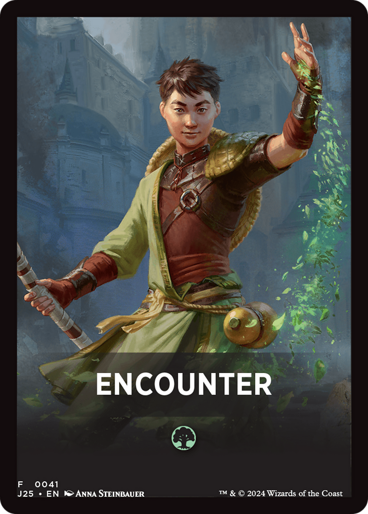 Encounter Theme Card [Foundations Jumpstart Front Cards] | Grognard Games
