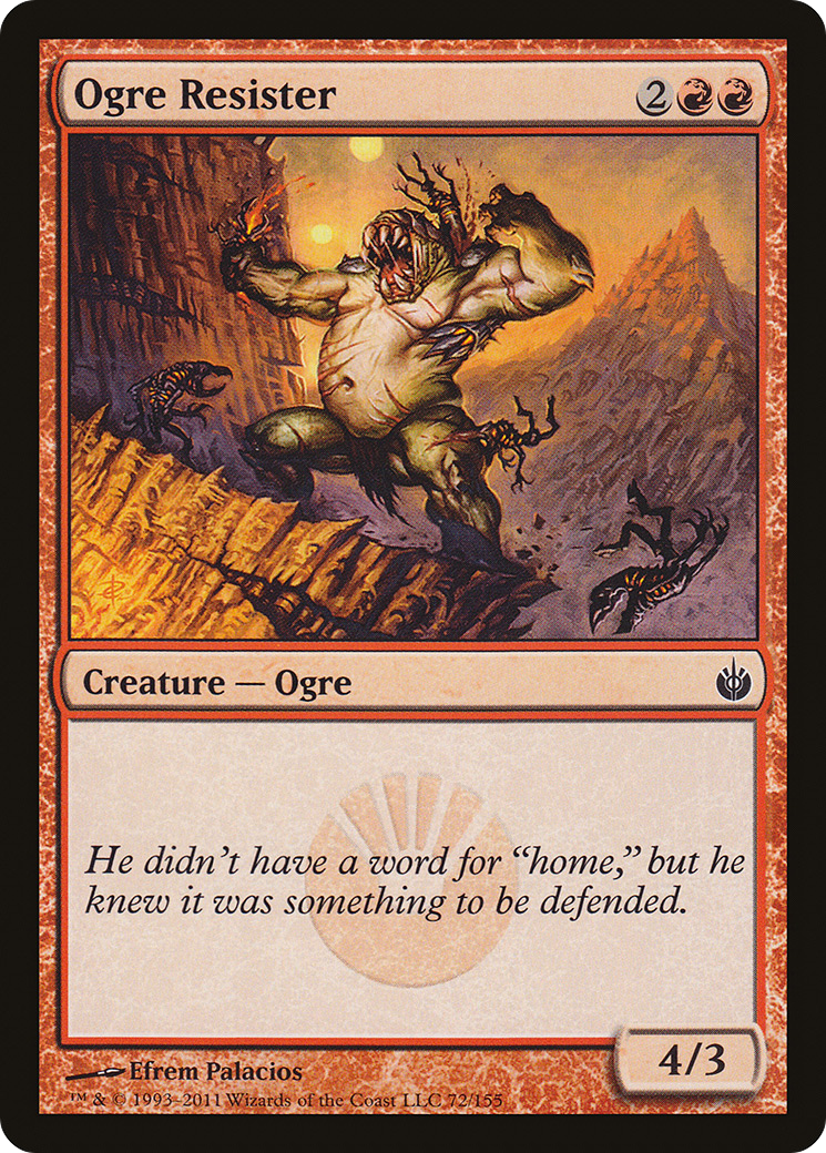 Ogre Resister [Mirrodin Besieged] | Grognard Games