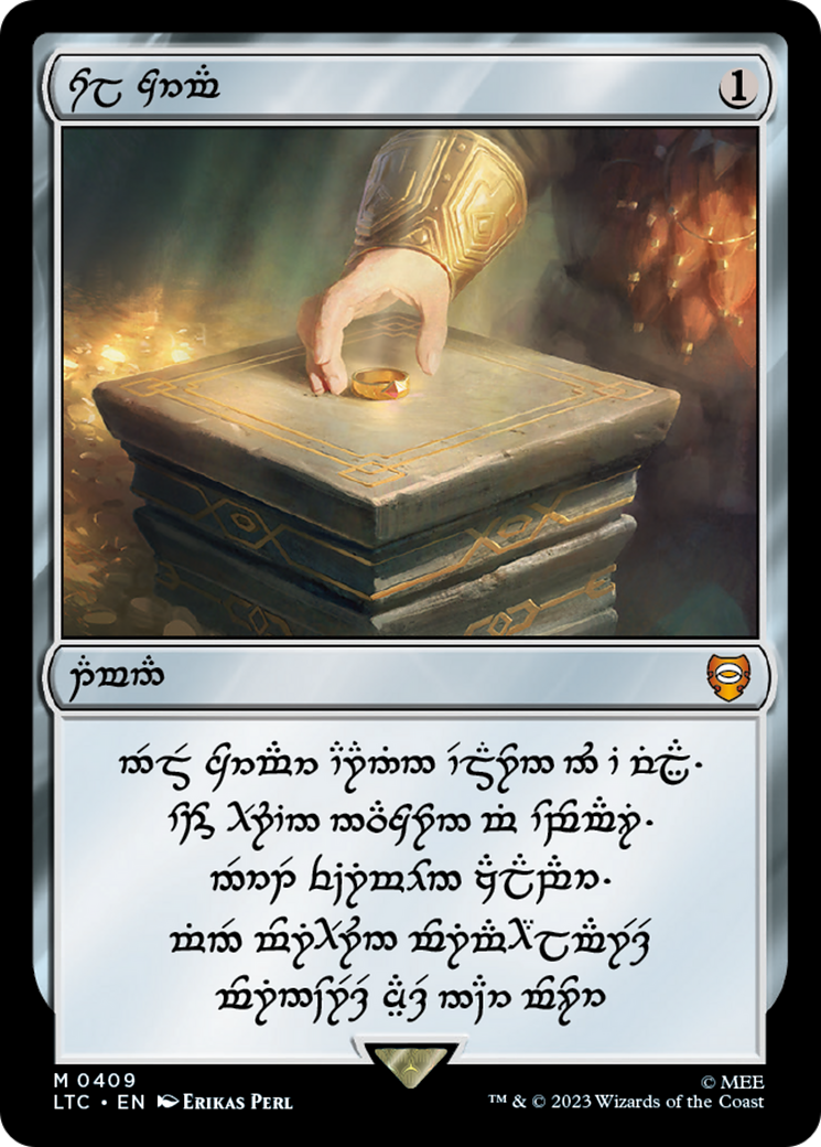 Sol Ring (409) (Dwarven) [The Lord of the Rings: Tales of Middle-Earth Commander] | Grognard Games