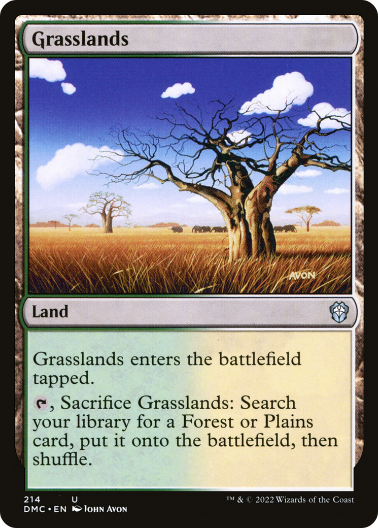 Grasslands [Dominaria United Commander] | Grognard Games