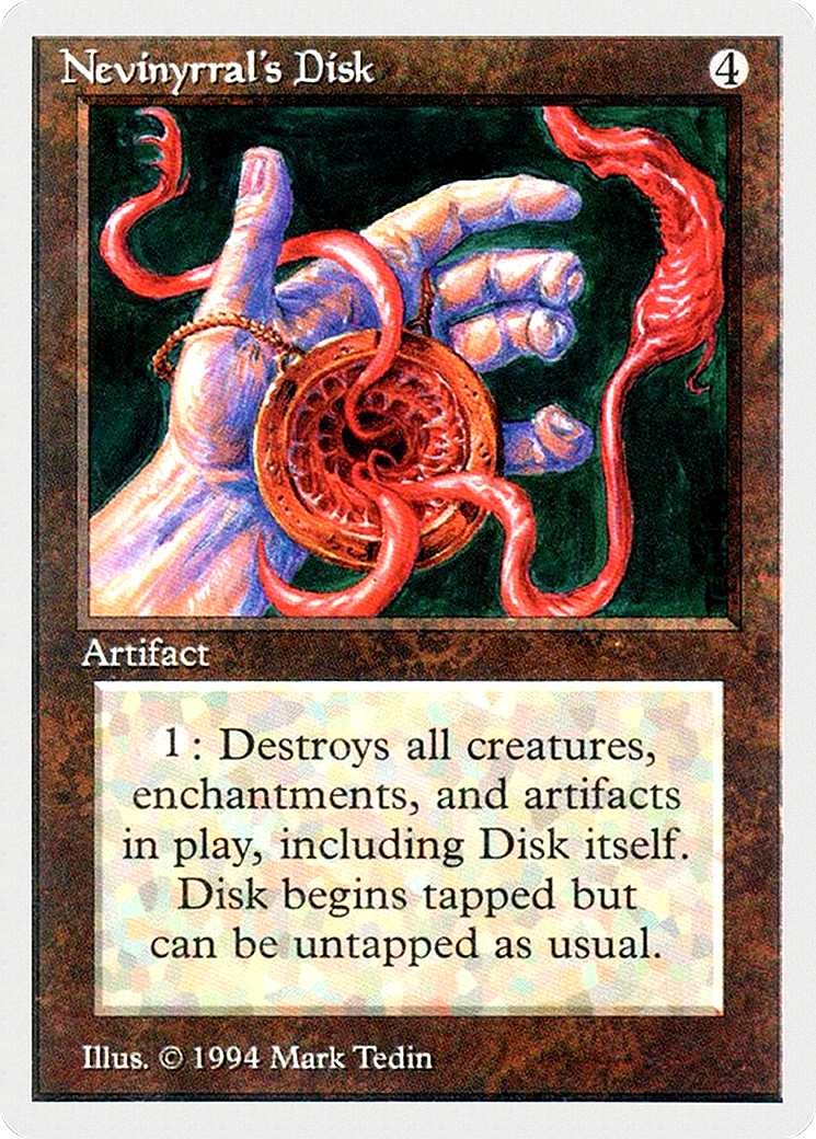 Nevinyrral's Disk [Summer Magic / Edgar] | Grognard Games