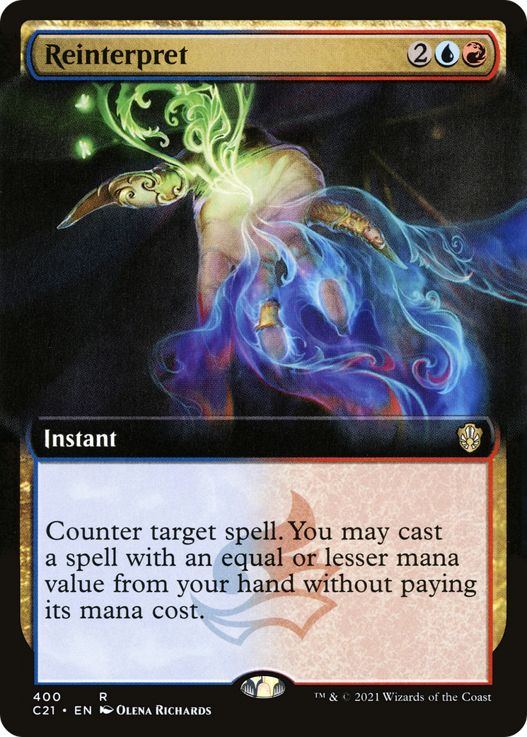 Reinterpret (Extended) [Commander 2021] | Grognard Games