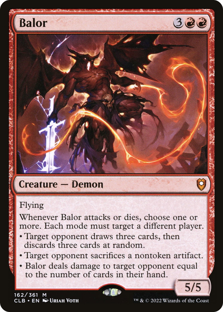 Balor [Commander Legends: Battle for Baldur's Gate] | Grognard Games