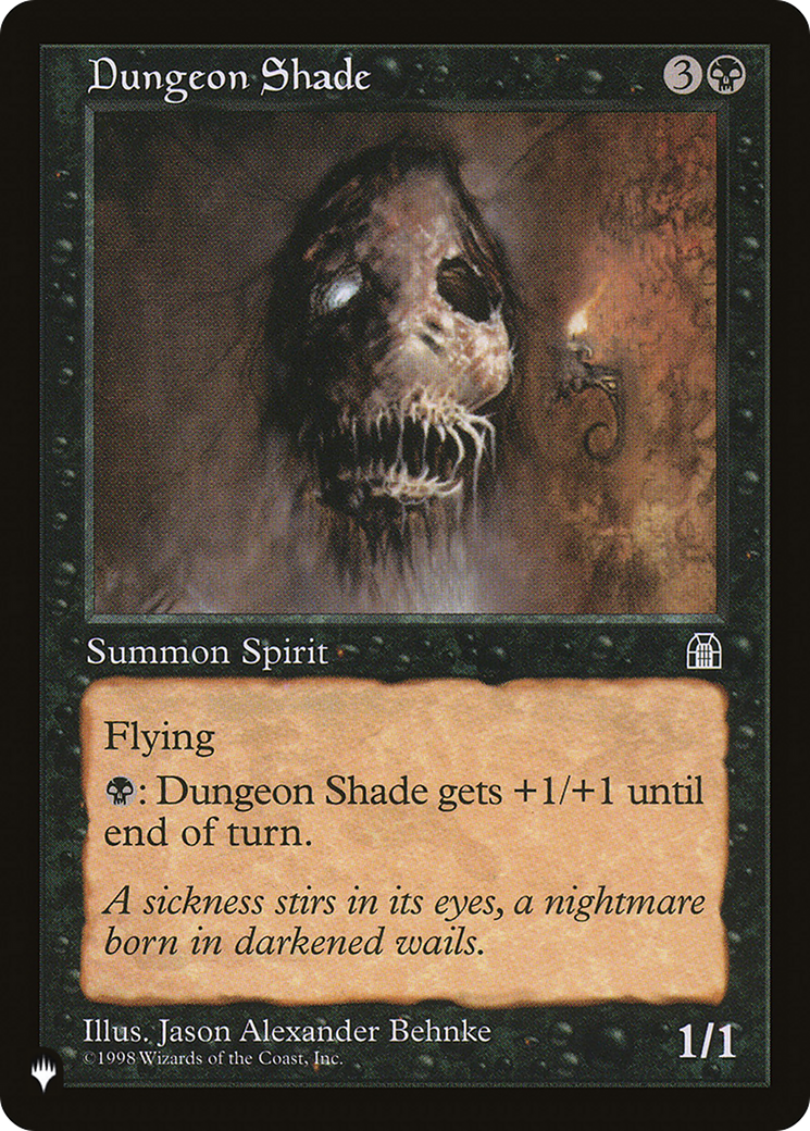 Dungeon Shade [The List] | Grognard Games