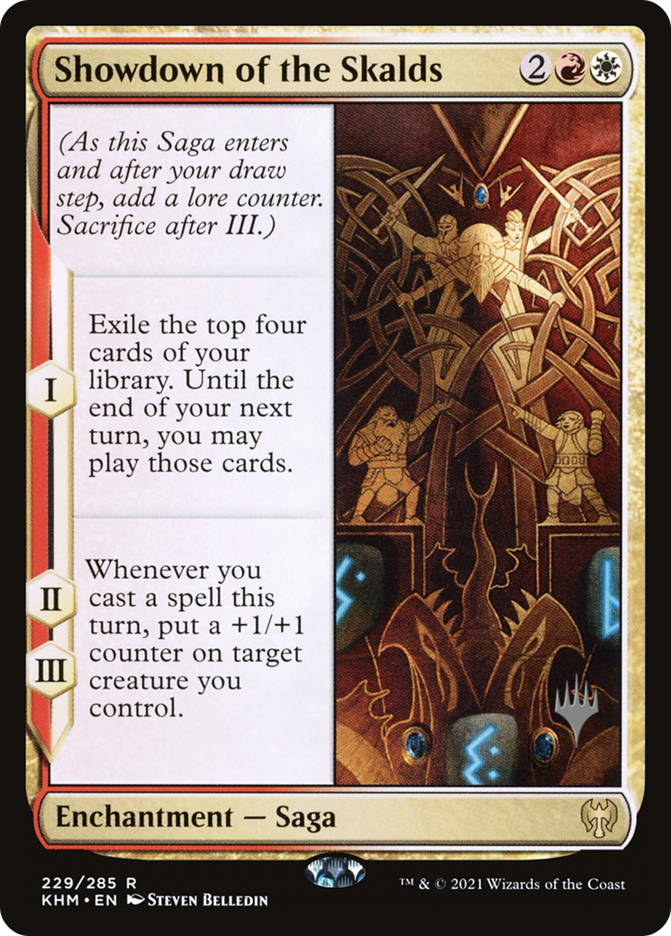 Showdown of the Skalds [Kaldheim Promos] | Grognard Games