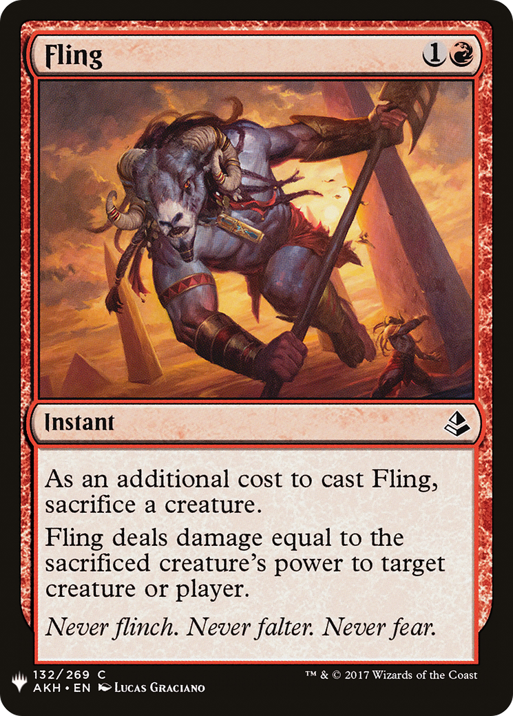 Fling [Mystery Booster] | Grognard Games