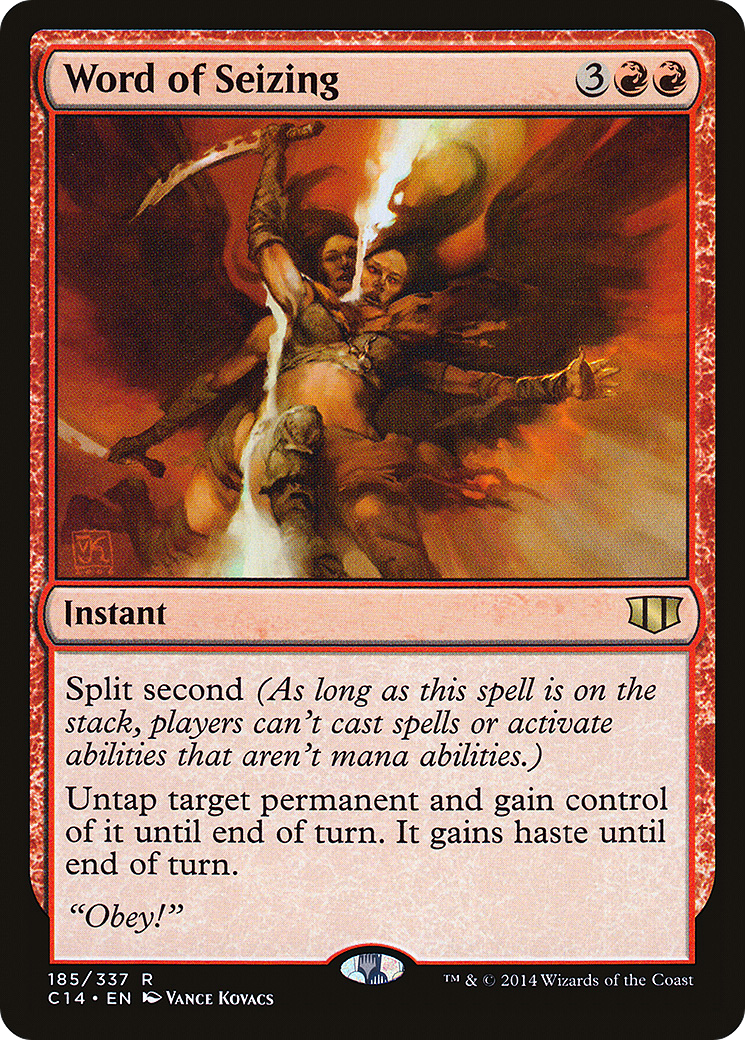 Word of Seizing [Commander 2014] | Grognard Games