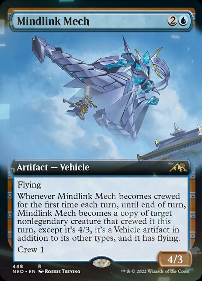 Mindlink Mech (Extended Art) [Kamigawa: Neon Dynasty] | Grognard Games