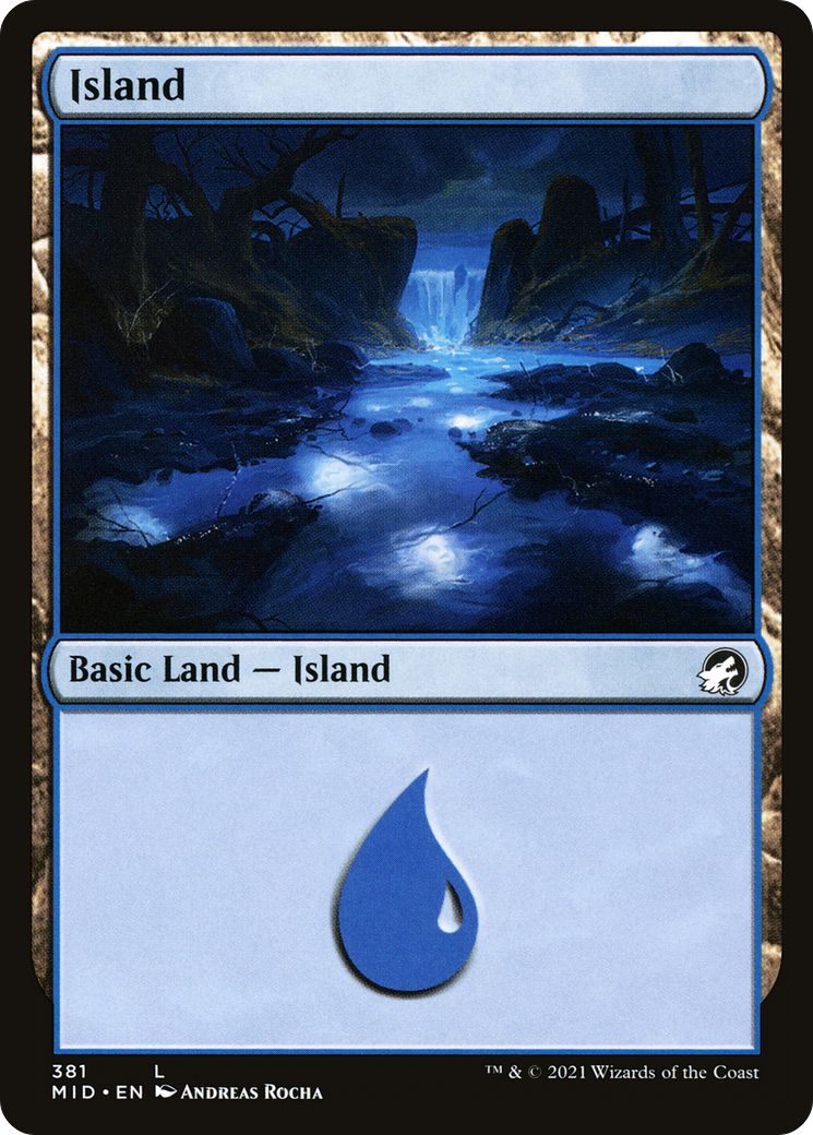 Island (381) [Innistrad: Midnight Hunt] | Grognard Games
