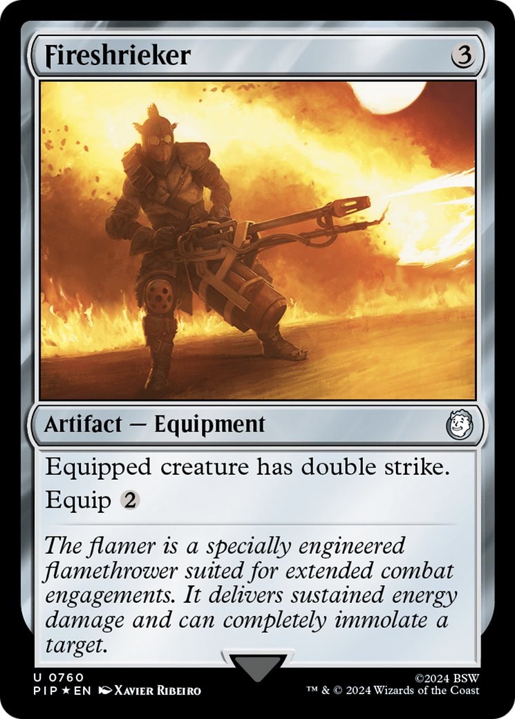 Fireshrieker (Surge Foil) [Fallout] | Grognard Games