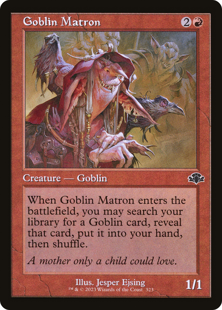 Goblin Matron (Retro) [Dominaria Remastered] | Grognard Games