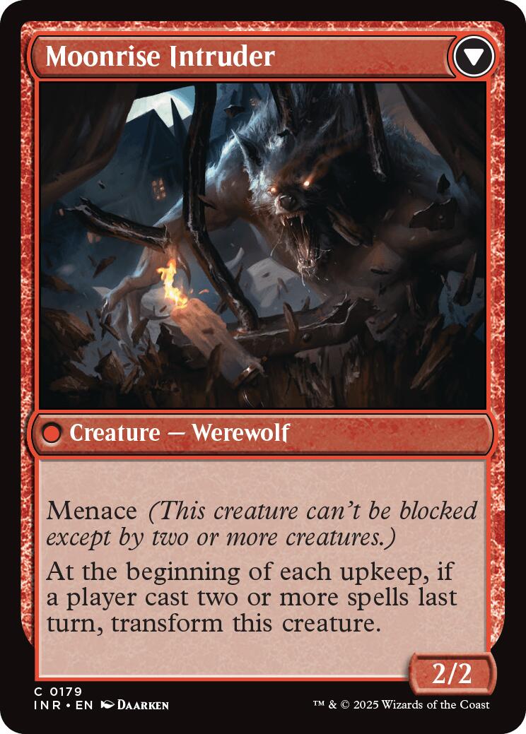Village Messenger // Moonrise Intruder [Innistrad Remastered] | Grognard Games