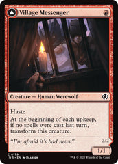 Village Messenger // Moonrise Intruder [Innistrad Remastered] | Grognard Games