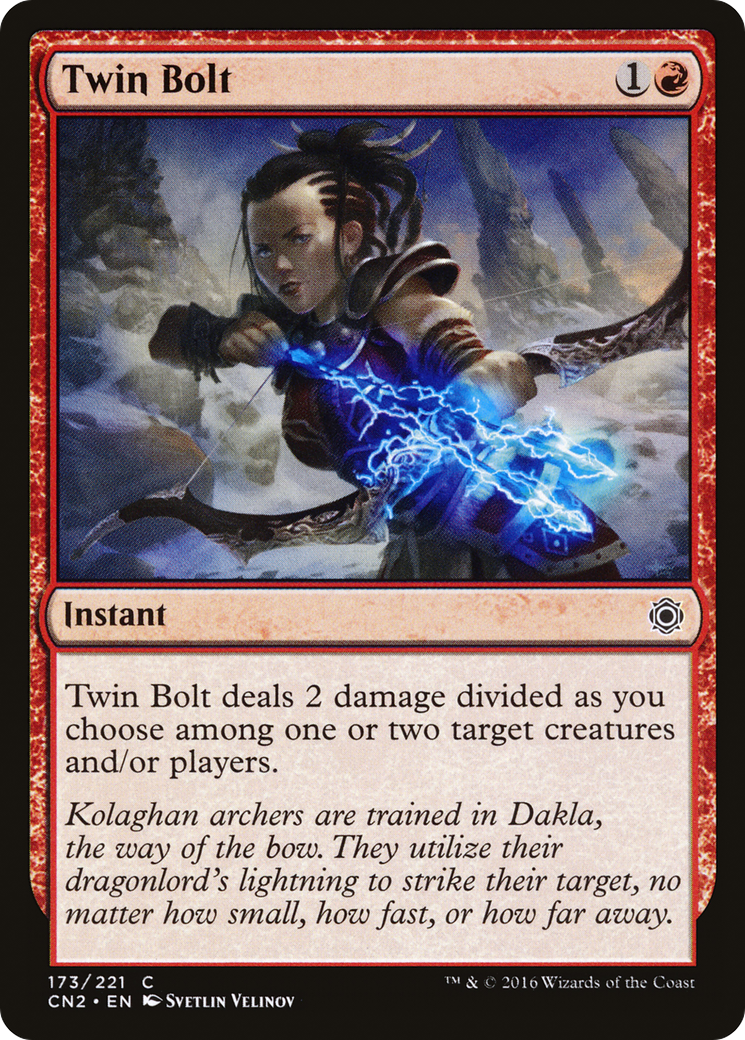 Twin Bolt [Conspiracy: Take the Crown] | Grognard Games