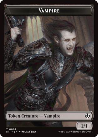 Vampire (0007) // Vampire (0008) Double-Sided Token (INR-7 // 8) - Innistrad Remastered | Grognard Games