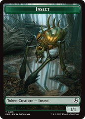 Insect // Spider Double-Sided Token [Innistrad Remastered Tokens] | Grognard Games