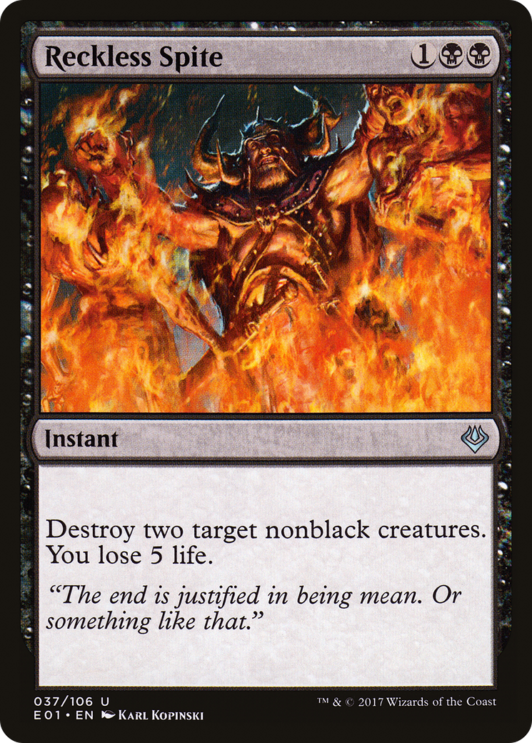 Reckless Spite [Archenemy: Nicol Bolas] | Grognard Games