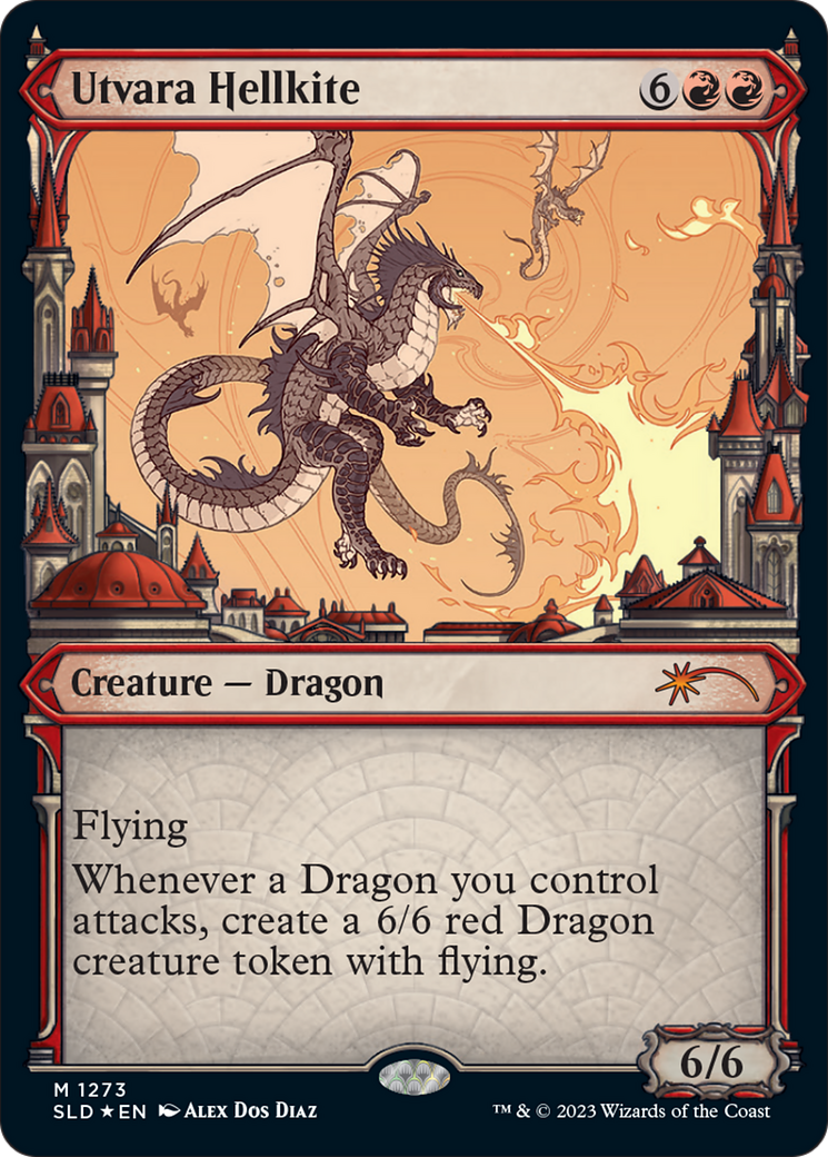 Utvara Hellkite (Halo Foil) [Secret Lair Drop Series] | Grognard Games