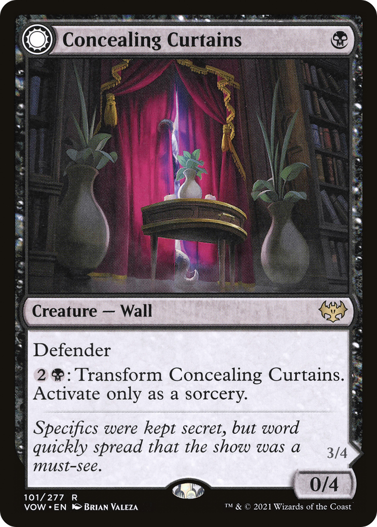 Concealing Curtains // Revealing Eye [Innistrad: Crimson Vow] | Grognard Games