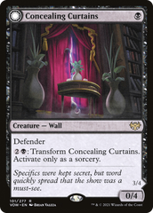 Concealing Curtains // Revealing Eye [Innistrad: Crimson Vow] | Grognard Games