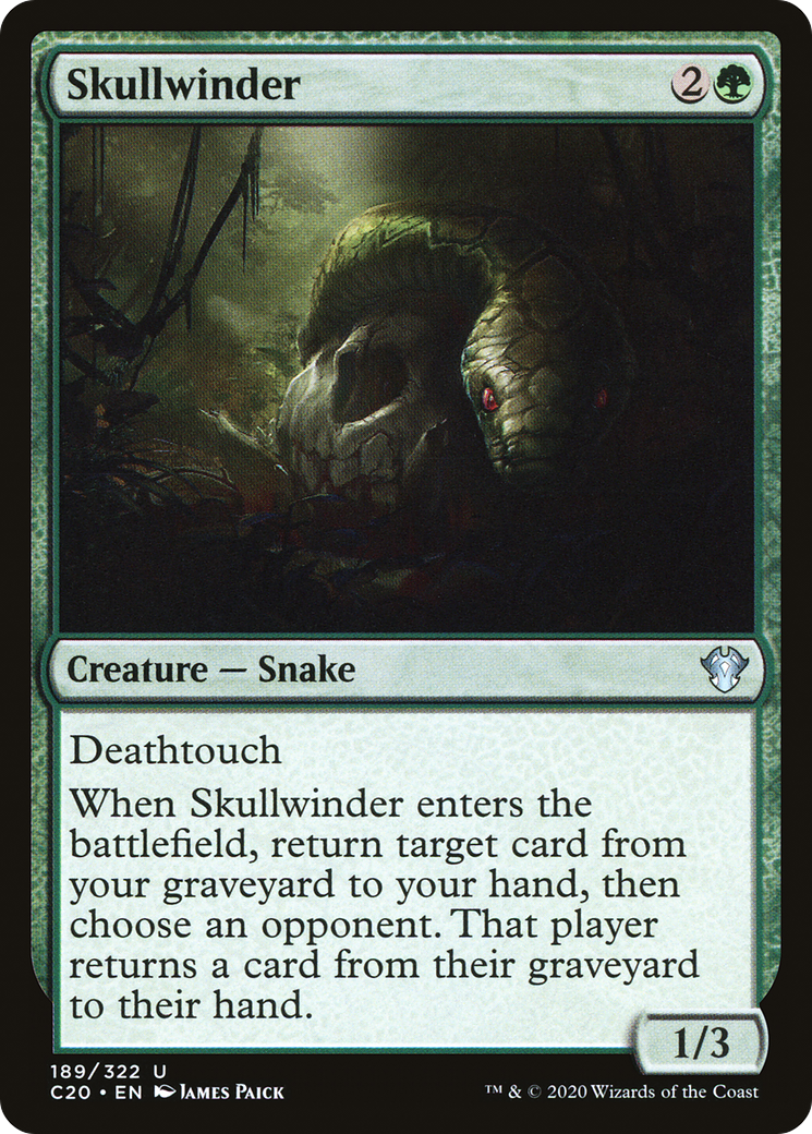 Skullwinder [Commander 2020] | Grognard Games