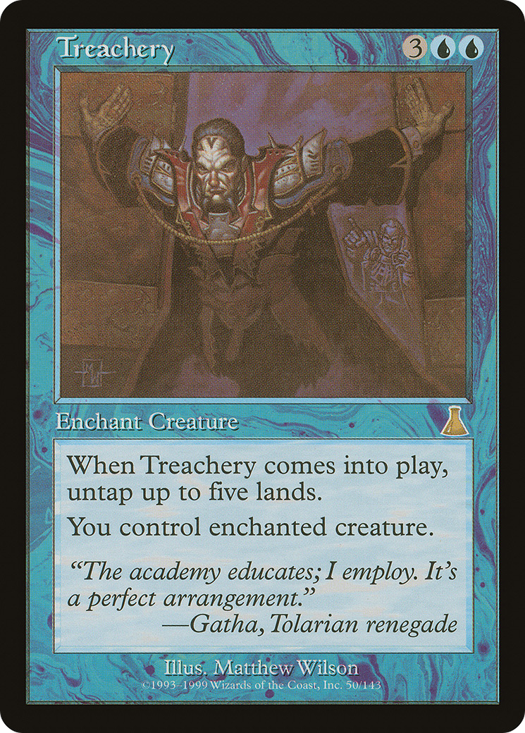 Treachery (UDS-050) - Urza's Destiny | Grognard Games