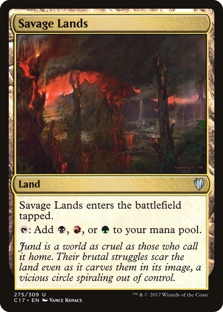 Savage Lands [Commander 2017] | Grognard Games