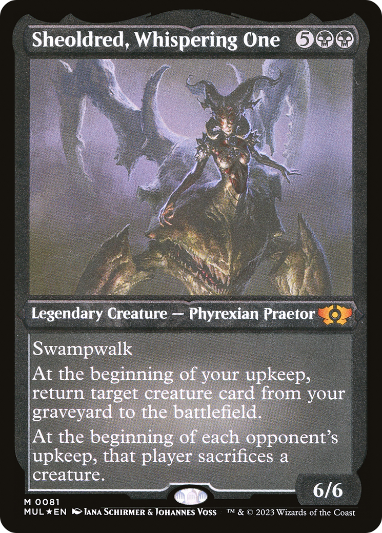 Sheoldred, Whispering One (MUL-081) - Multiverse Legends Foil | Grognard Games