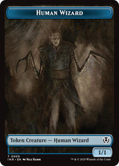 Human Wizard // Emblem - Jace, Unraveler of Secrets Double-Sided Token [Innistrad Remastered Tokens] | Grognard Games