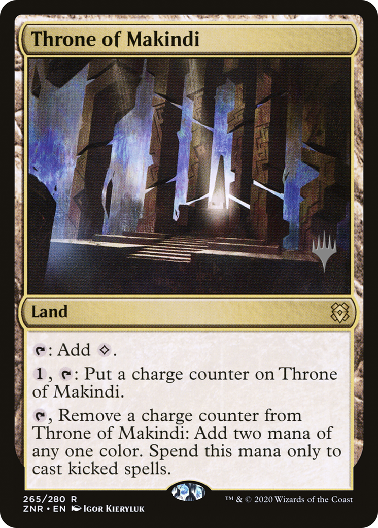 Throne of Makindi (Promo Pack) [Zendikar Rising Promos] | Grognard Games