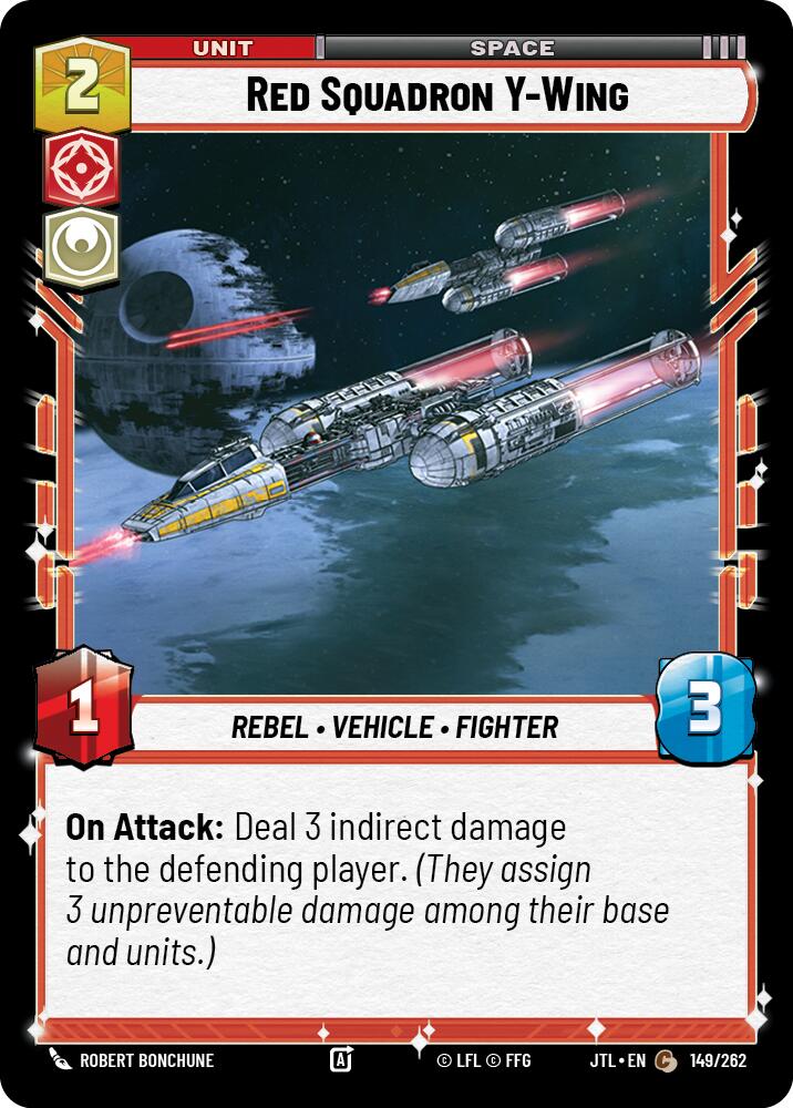 Red Squadron Y-Wing (149/262) (149/257) [Jump to Lightspeed] | Grognard Games