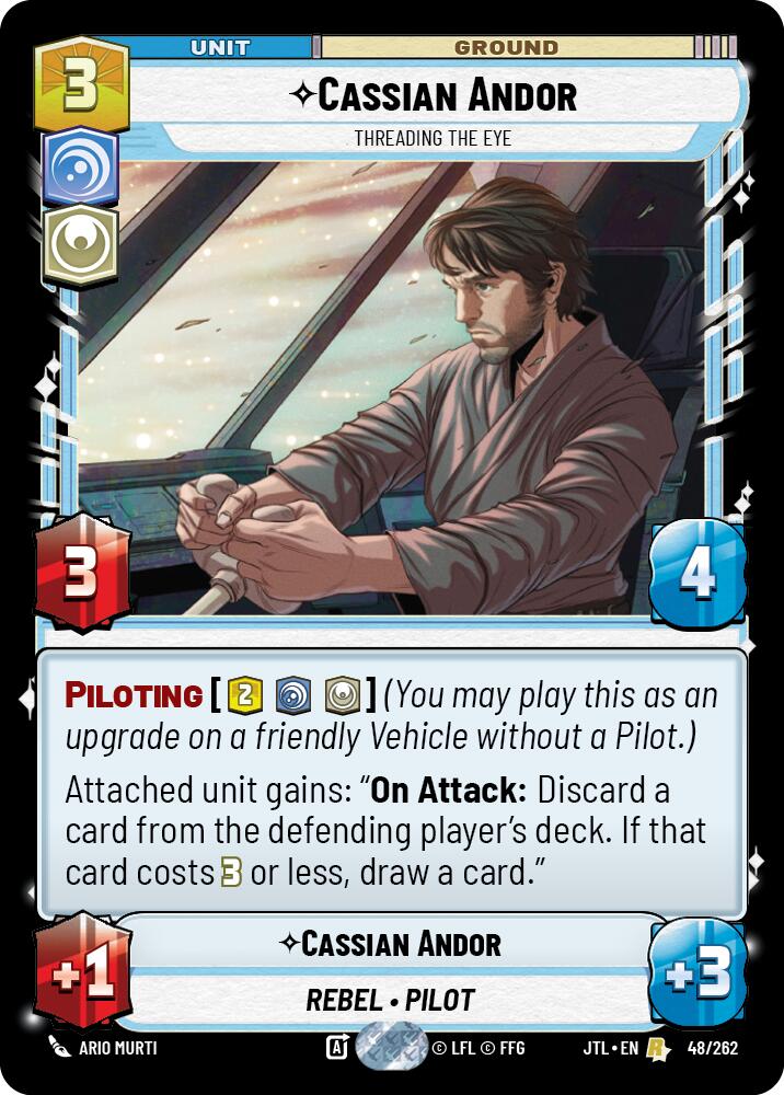Cassian Andor - Threading the Eye (048/262) (048/257) [Jump to Lightspeed] | Grognard Games
