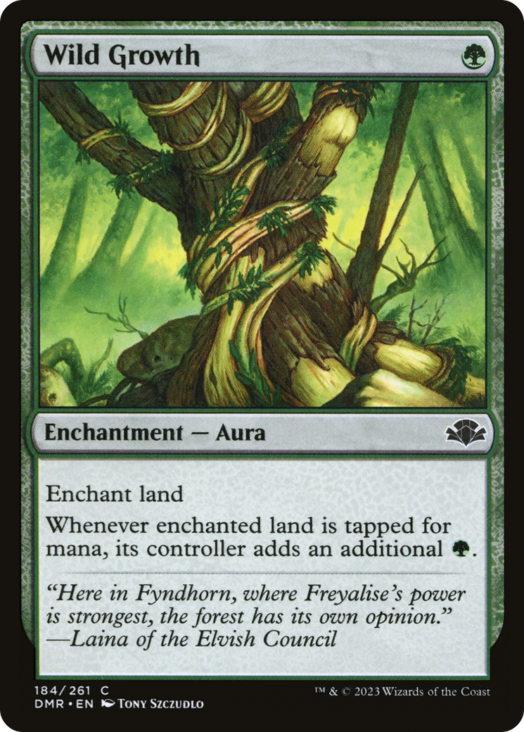 Wild Growth [Dominaria Remastered] | Grognard Games