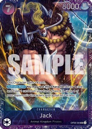 Jack (Treasure Cup 2025) (OP08-084) - One Piece Promotion Cards Foil | Grognard Games
