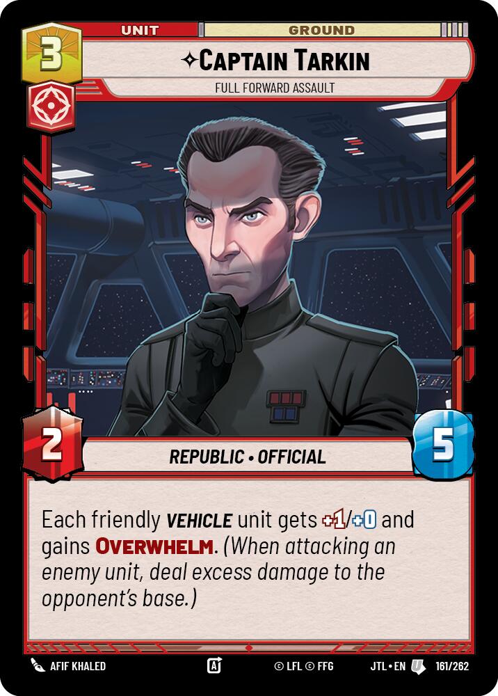 Captain Tarkin - Full Forward Assault (161/262) (161/257) [Jump to Lightspeed] | Grognard Games