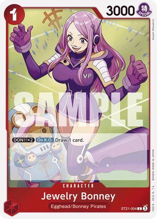 Jewelry Bonney (ST21-004) - Starter Deck EX: Gear 5 Foil | Grognard Games