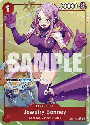 Jewelry Bonney (Parallel) (ST21-004) - Starter Deck EX: Gear 5 Foil | Grognard Games