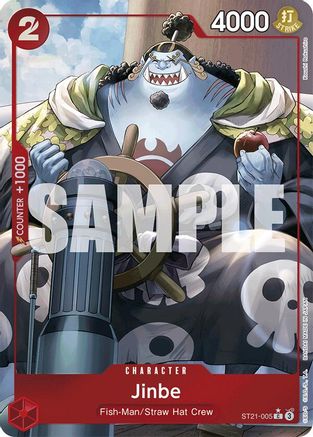 Jinbe (Parallel) (ST21-005) - Starter Deck EX: Gear 5 Foil | Grognard Games