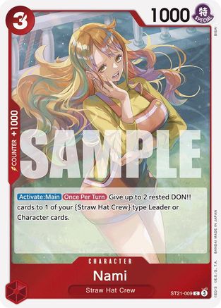 Nami (ST21-009) - Starter Deck EX: Gear 5 Foil | Grognard Games