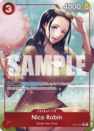 Nico Robin (Parallel) (ST21-010) - Starter Deck EX: Gear 5 Foil | Grognard Games