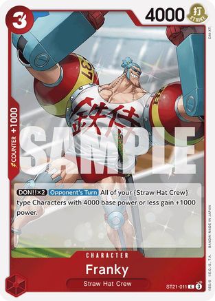 Franky (ST21-011) - Starter Deck EX: Gear 5 Foil | Grognard Games