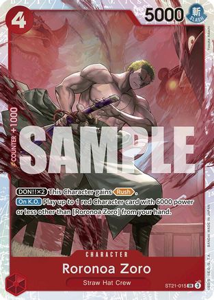 Roronoa Zoro (ST21-015) - Starter Deck EX: Gear 5 Foil | Grognard Games