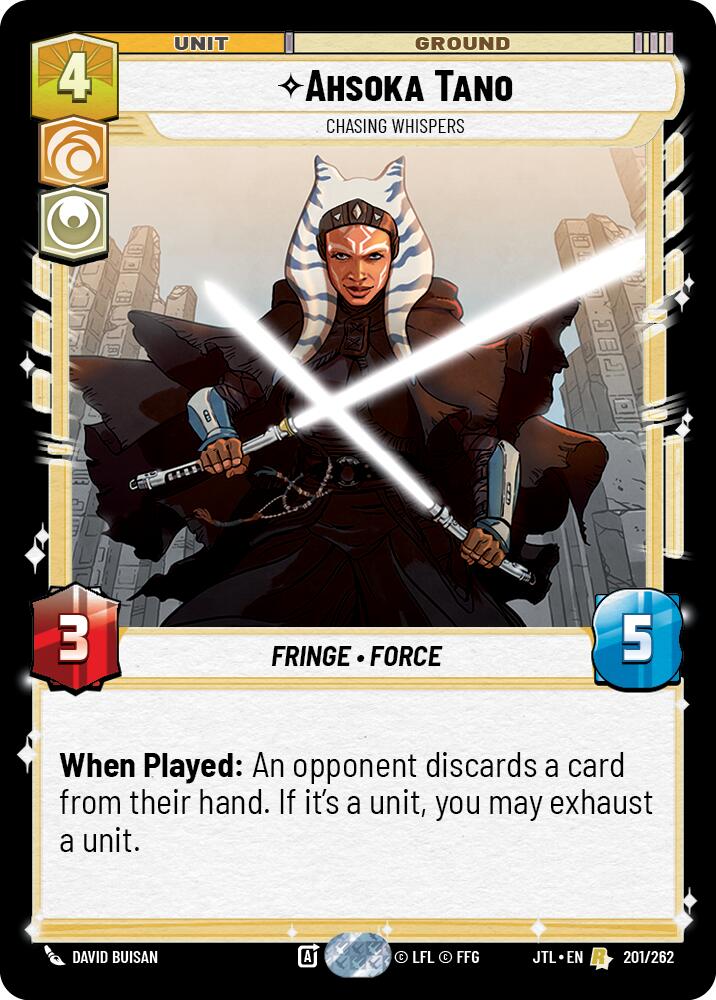 Ahsoka Tano - Chasing Whispers (201/252) (201/252) [Jump to Lightspeed] | Grognard Games